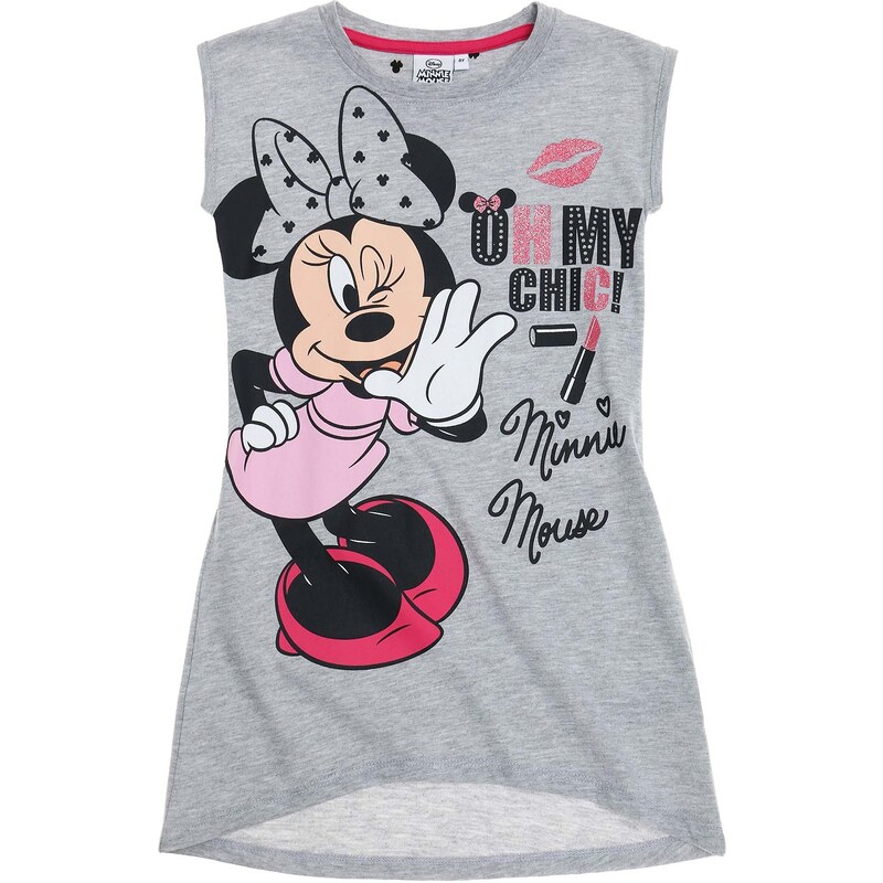 Disney Minnie Nachthemd pink in Größe 104 für Mädchen aus 85 % Baumwolle 15 % Polyester