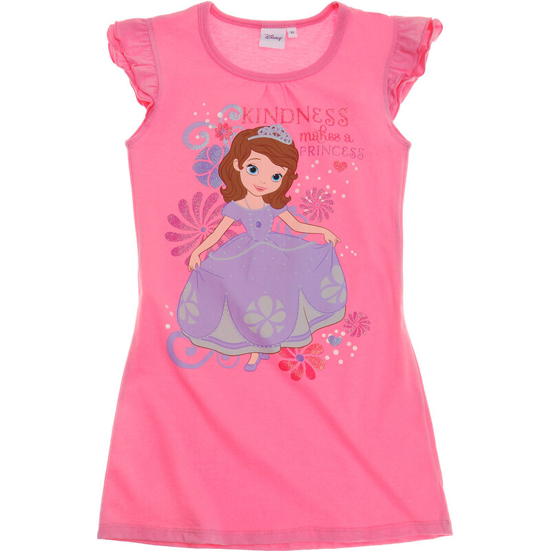 Disney Sofia die Erste Nachthemd pink in Größe 92 für Mädchen aus 100% Baumwolle