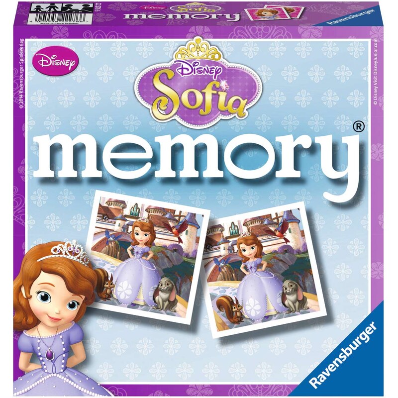 Disney Sofia die Erste Memory hellblau in Größe UNI für Mädchen