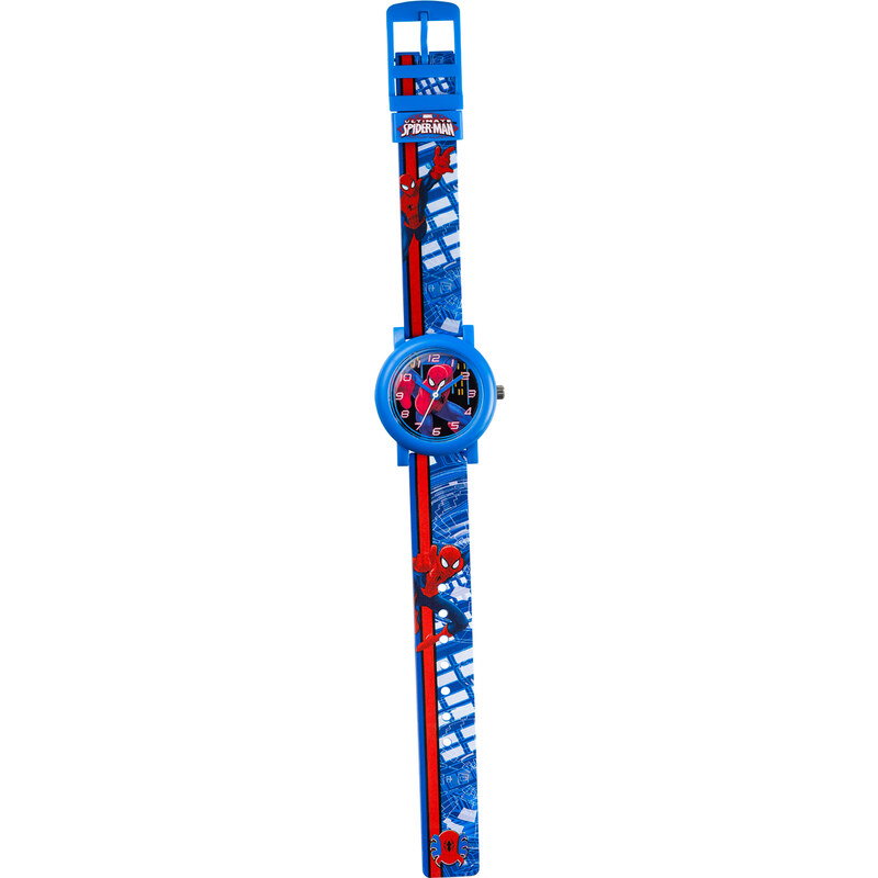 Spiderman Armbanduhr blau in Größe UNI für Jungen