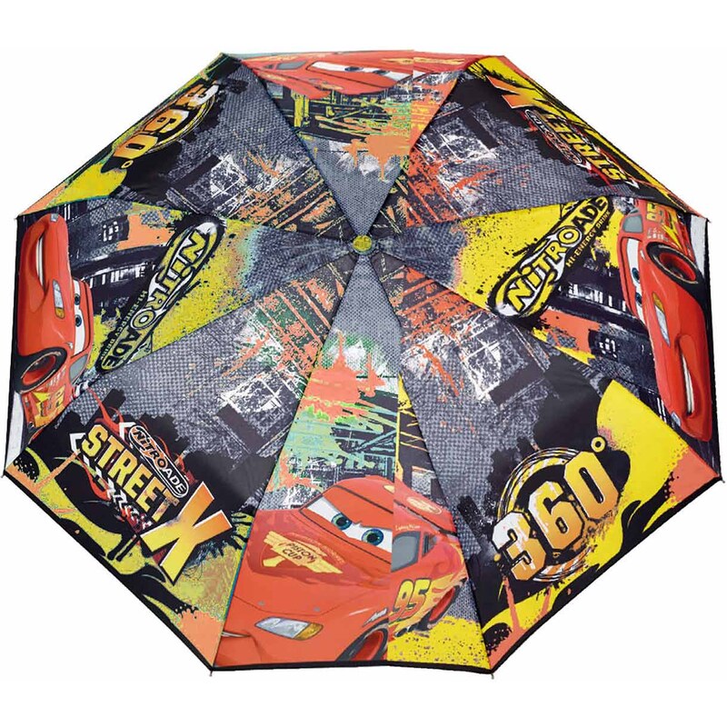 Disney Cars Regenschirm rot in Größe UNI für Jungen aus 100% Polyamid