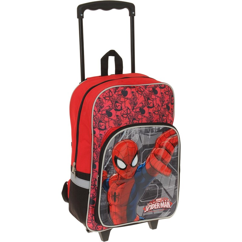 Spiderman Schultasche rot in Größe UNI für Jungen aus 100 % Polyester