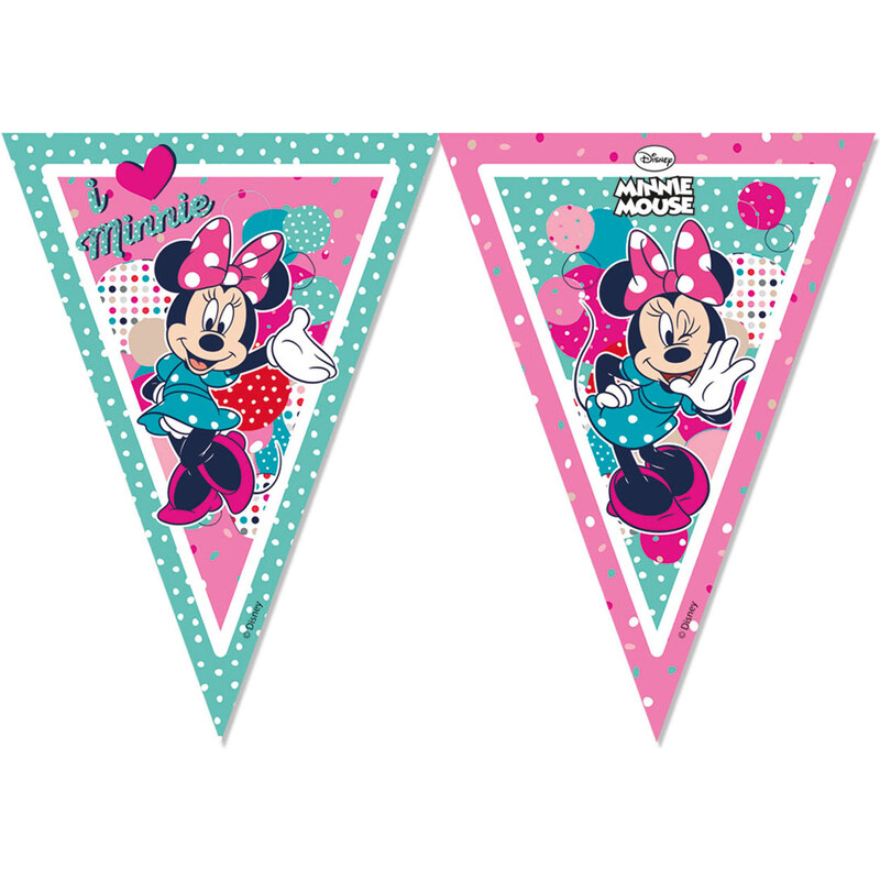 Disney Minnie Wimpel Kette pink in Größe UNI für Mädchen