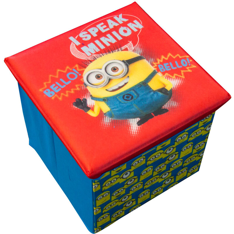 Minions Aufbewahrungsbox blau in Größe UNI für Unisex - Kinder