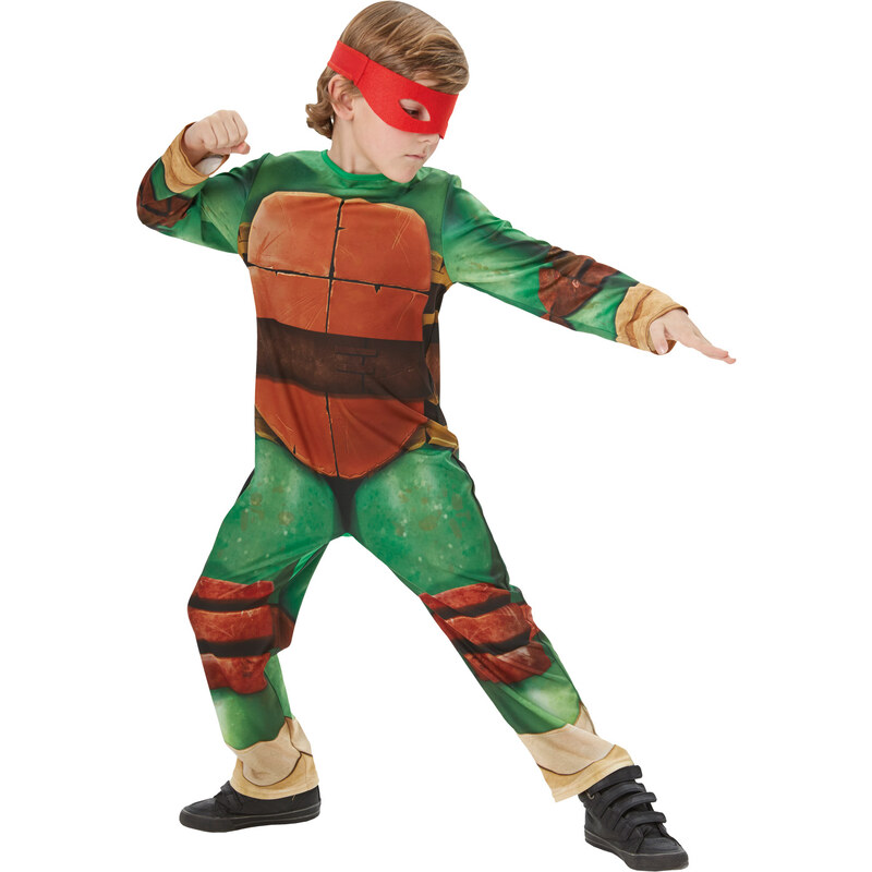 Ninja Turtles Kostüm grün in Größe M für Jungen aus Obermaterial: 100% Polyester