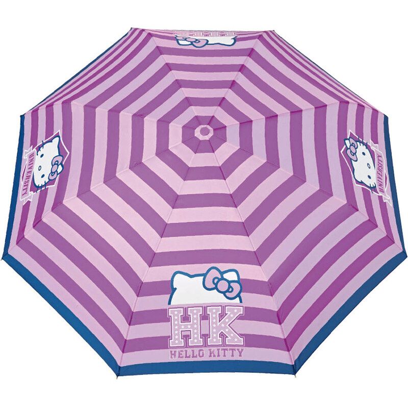 Hello Kitty Regenschirm lila in Größe UNI für Mädchen aus 100% Polyamid