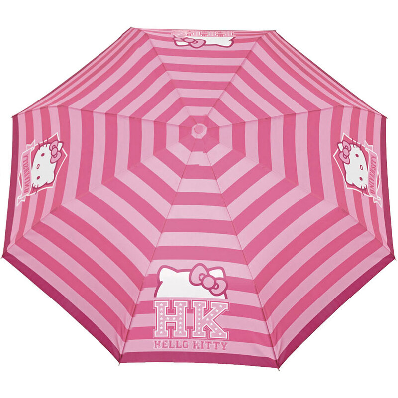 Hello Kitty Regenschirm pink in Größe UNI für Mädchen aus 100% Polyamid