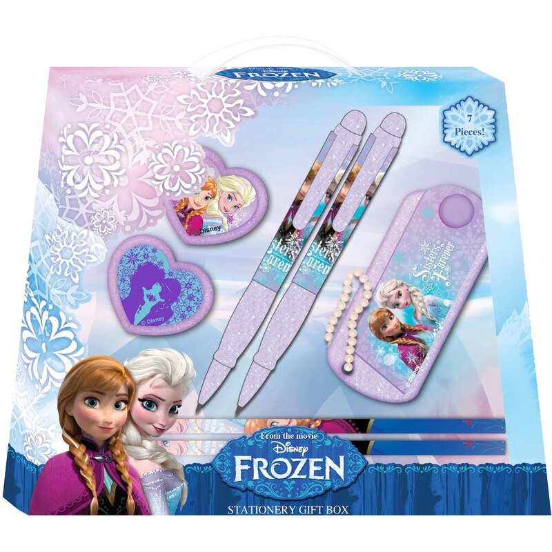 Disney Die Eiskönigin Schreibwaren Geschenkeset violett in Größe UNI für Mädchen