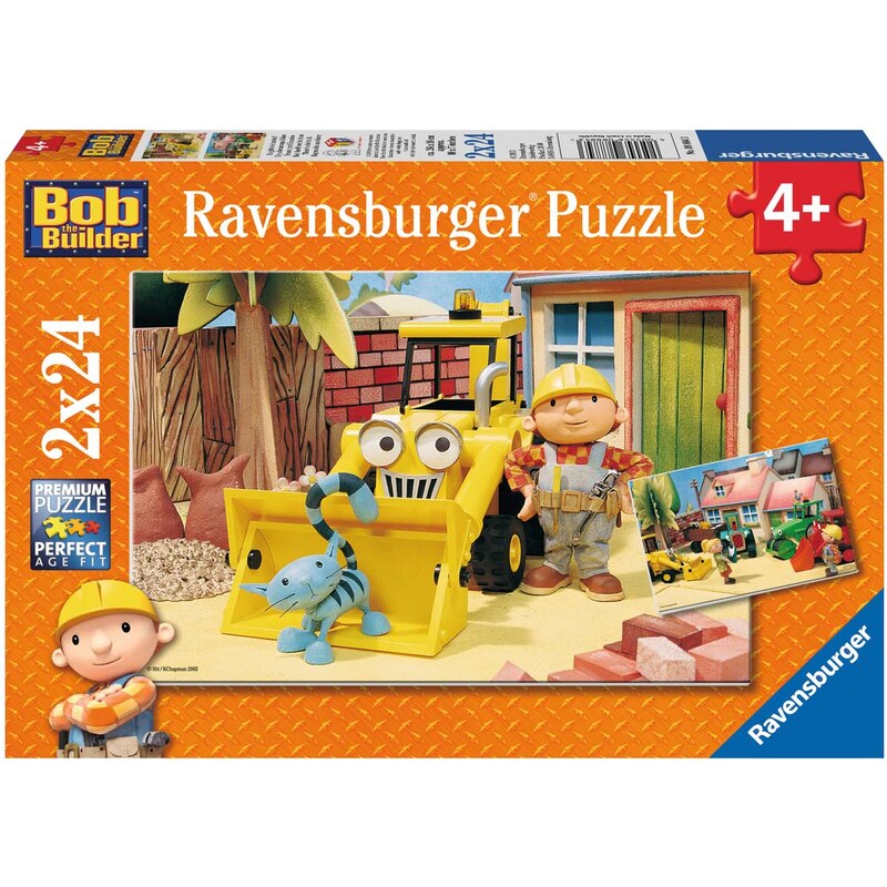 Bob der Baumeister Puzzle orange in Größe UNI für Jungen