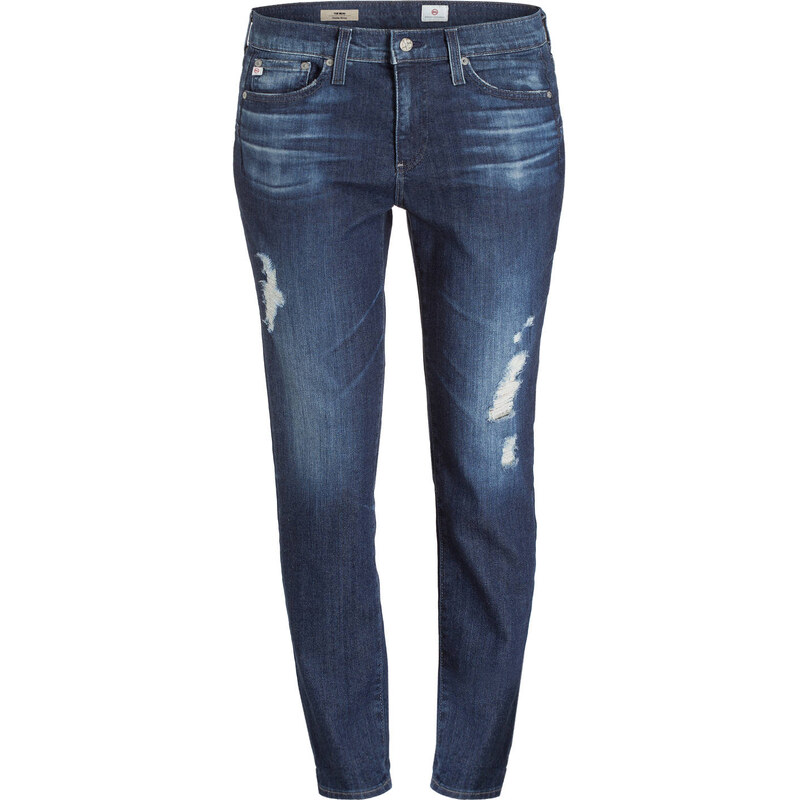 AG Jeans Destroyed-Jeans THE BEAU blau