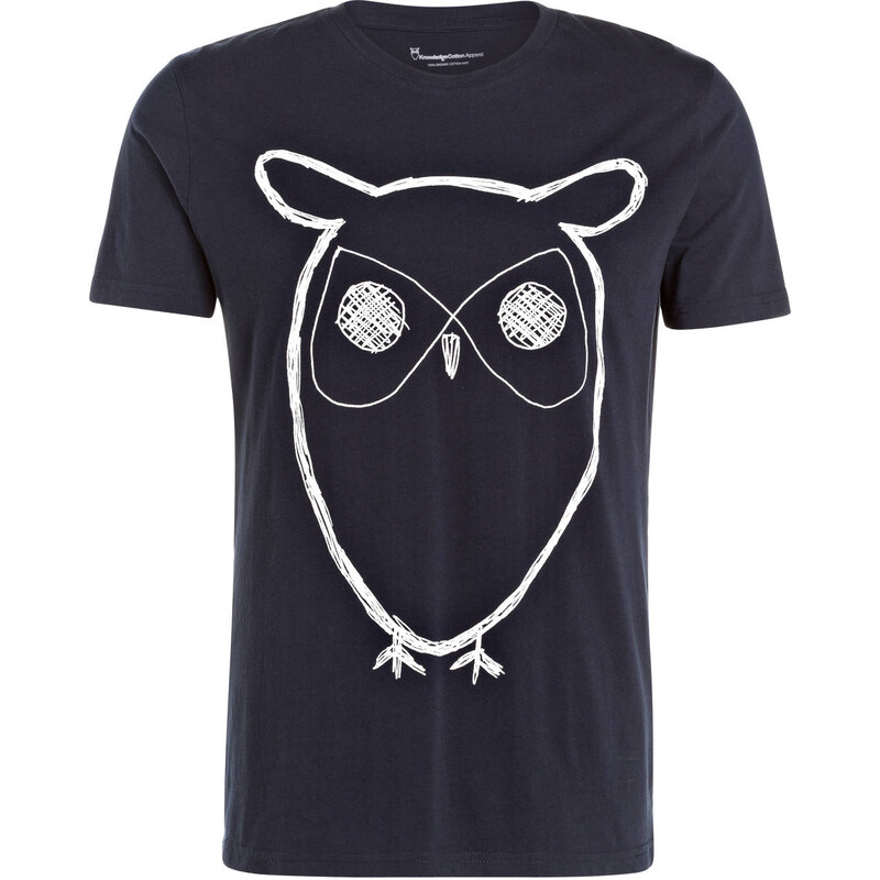 KnowledgeCotton Apparel T-Shirt BIG OWL