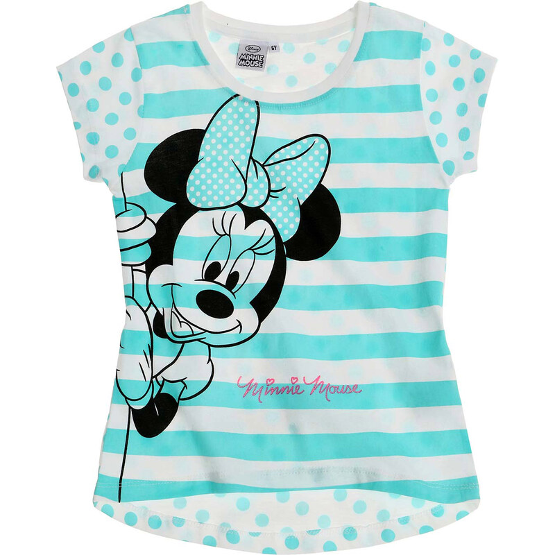 Disney Minnie T-Shirt blau in Größe 104 für Mädchen aus 100% Baumwolle