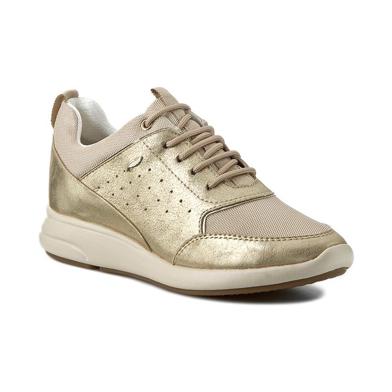 Sneakers GEOX - D Ophira B D621CB 0KY14 C2LH6 Lt Gold/Lt Taupe