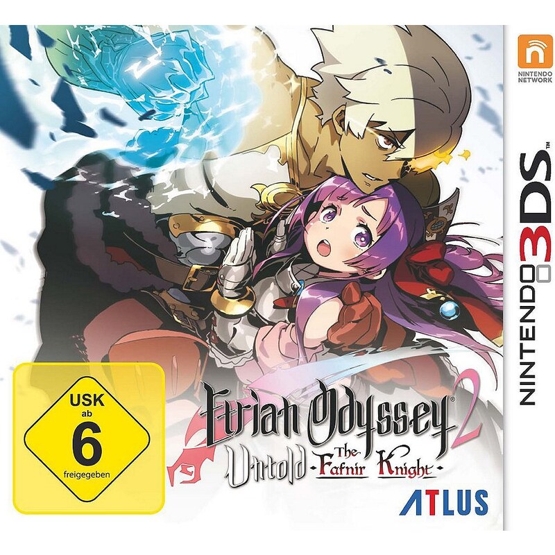 Atlus Nintendo 3DS - Spiel »Etrian Odyssey 2 Untold: The Fafnir Knight«