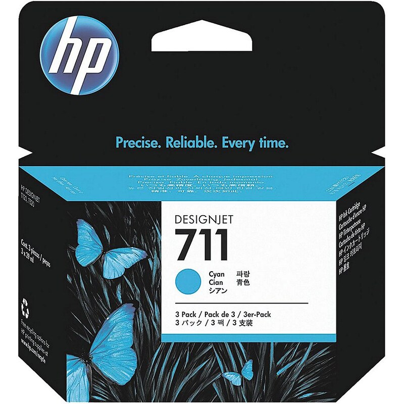 HP 3er-Pack Tintenpatronen »CZ134A» HP 711