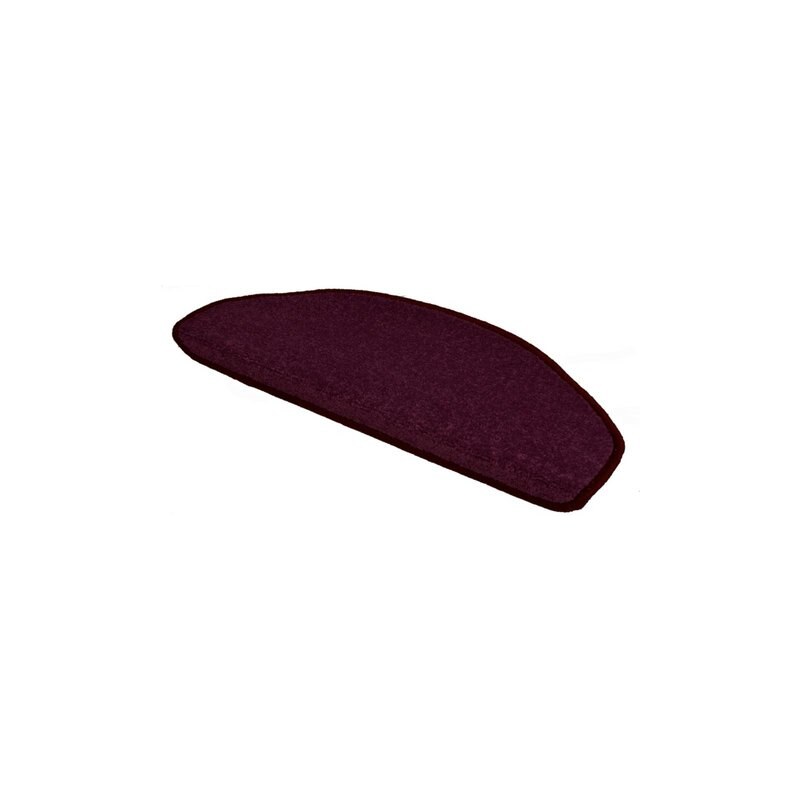 HANSE HOME Stufenmatte Shashi einfarbig Kurzflor getuftet lila 22 (15er-Set)