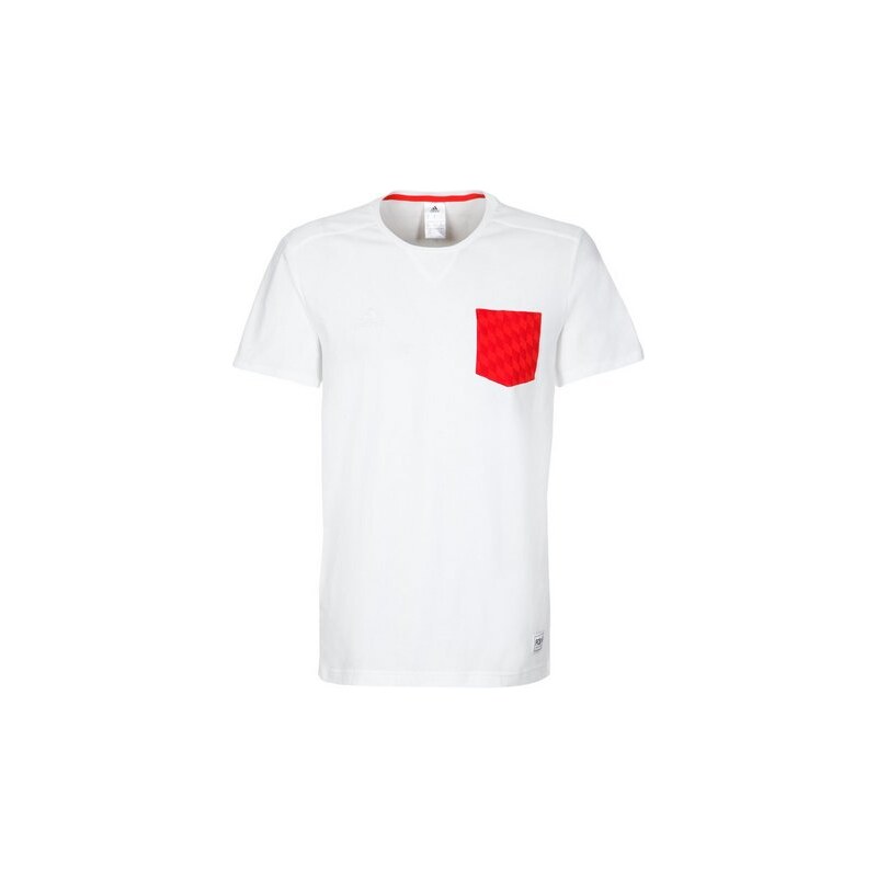 FC Bayern München SF T-Shirt Herren adidas Performance weiß L - 54,M - 50,XL - 58