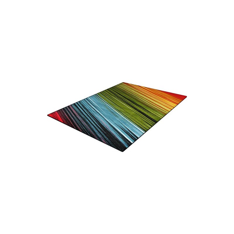 TREND TEPPICHE Teppich Trend-Teppiche Kolibri 11009 Streifen-Design grün 2 (B/L: 80x150 cm),3 (B/L: 120x170 cm),4 (B/L: 160x230 cm)