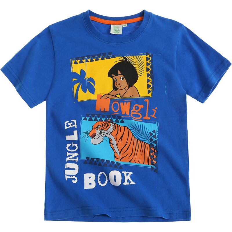 Disney Das Dschungelbuch T-Shirt blau in Größe 104 für Jungen aus 100% Baumwolle