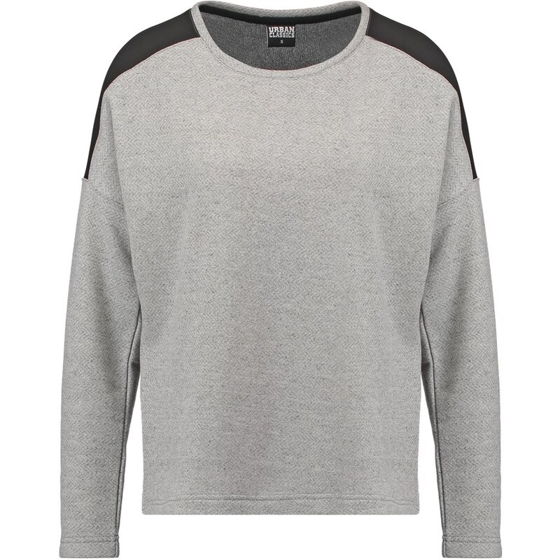 Urban Classics Sweatshirt grey/black
