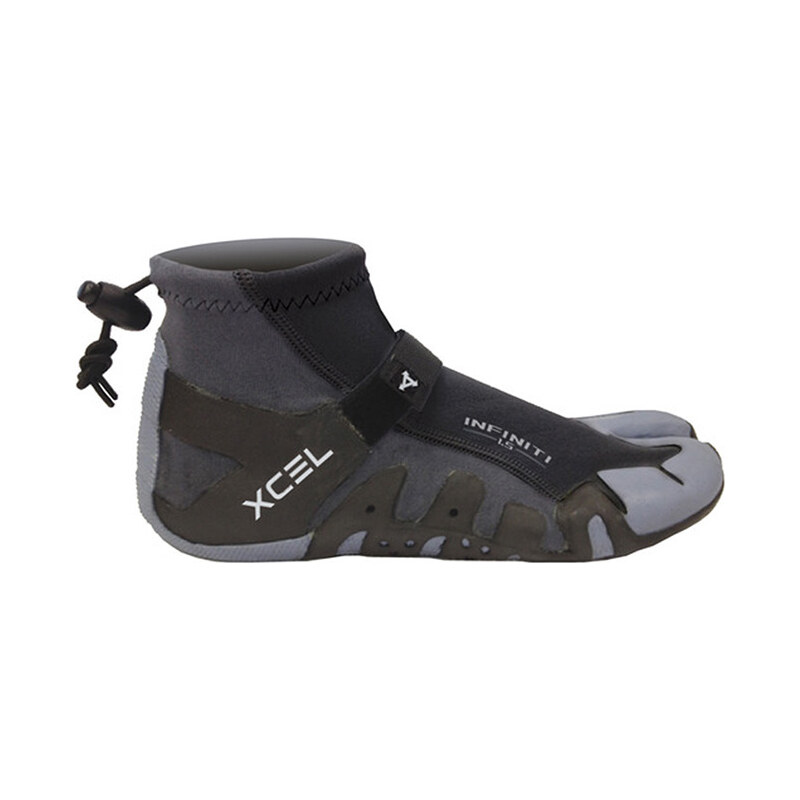 Xcel Infiniti Split Toe 1mm Neopren Schuhe Neoprenschuhe black/grey