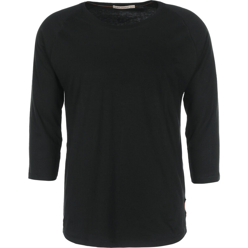Nudie Quarter Sleeve T-Shirt black