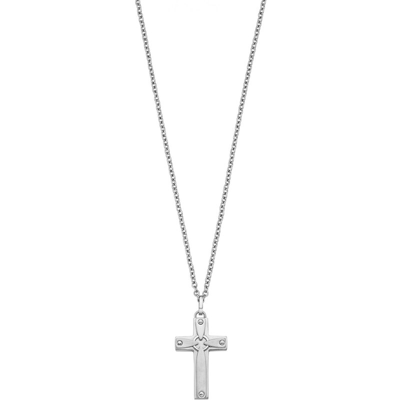 s.Oliver Herren-Halskette mit Kreuz-Anhänger 9231621