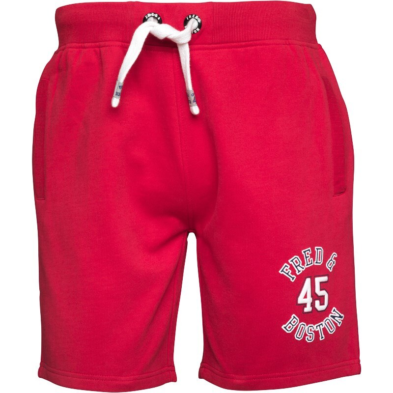 Fred & Boston Herren Shorts Rot