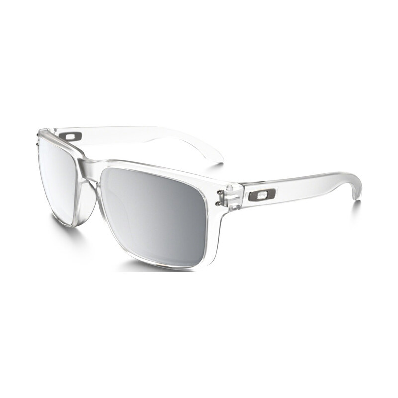 Oakley Holbrook Sonnenbrillen Sonnenbrille matte clear/ chrome iridium