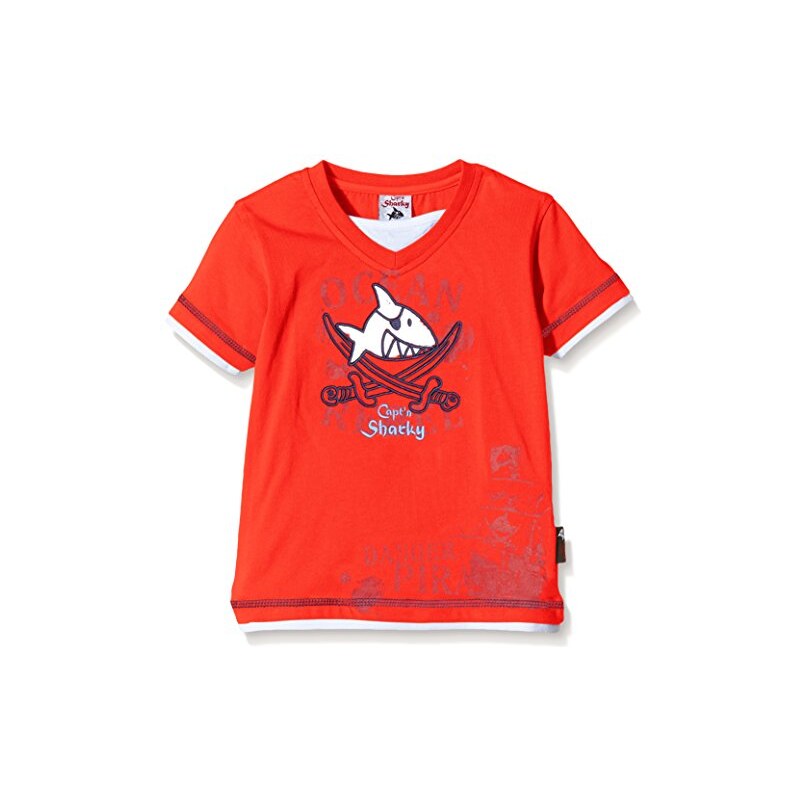 Capt'n Sharky by Salt & Pepper Jungen T-Shirt S T-shirt Sharky V-neck