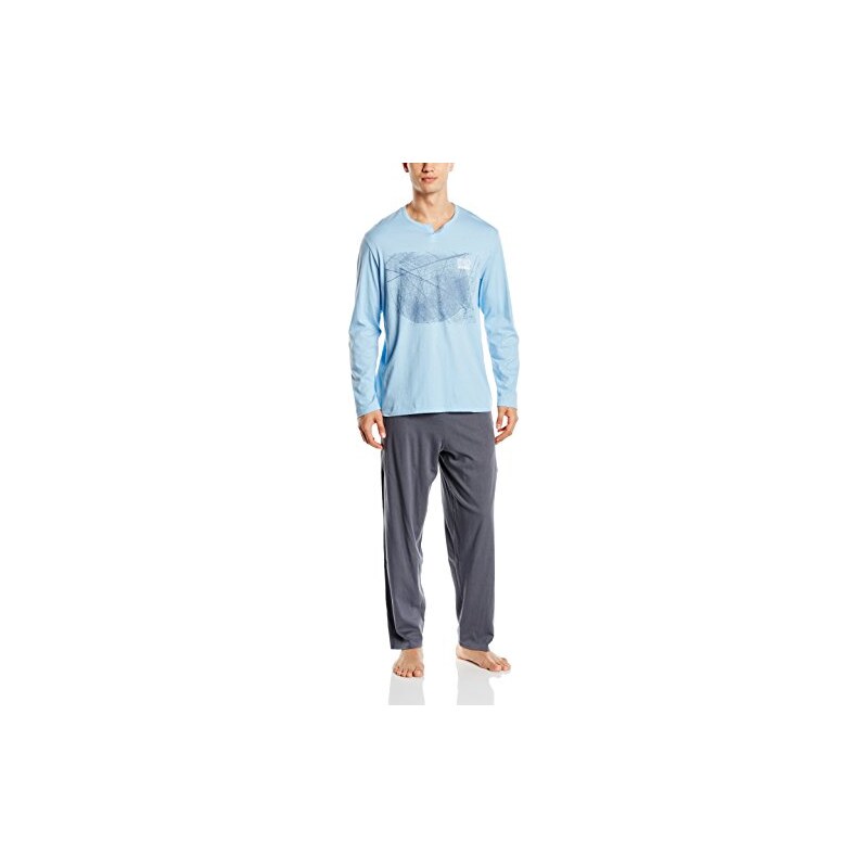 Athena Herren Sportswear-Set Pyjama Long Droit