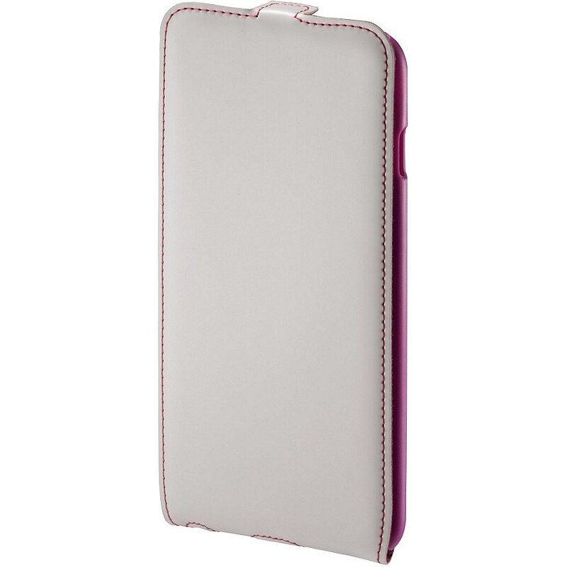 Hama Flap-Tasche Guard Case für Apple iPhone 6 Plus, Weiß/Pink