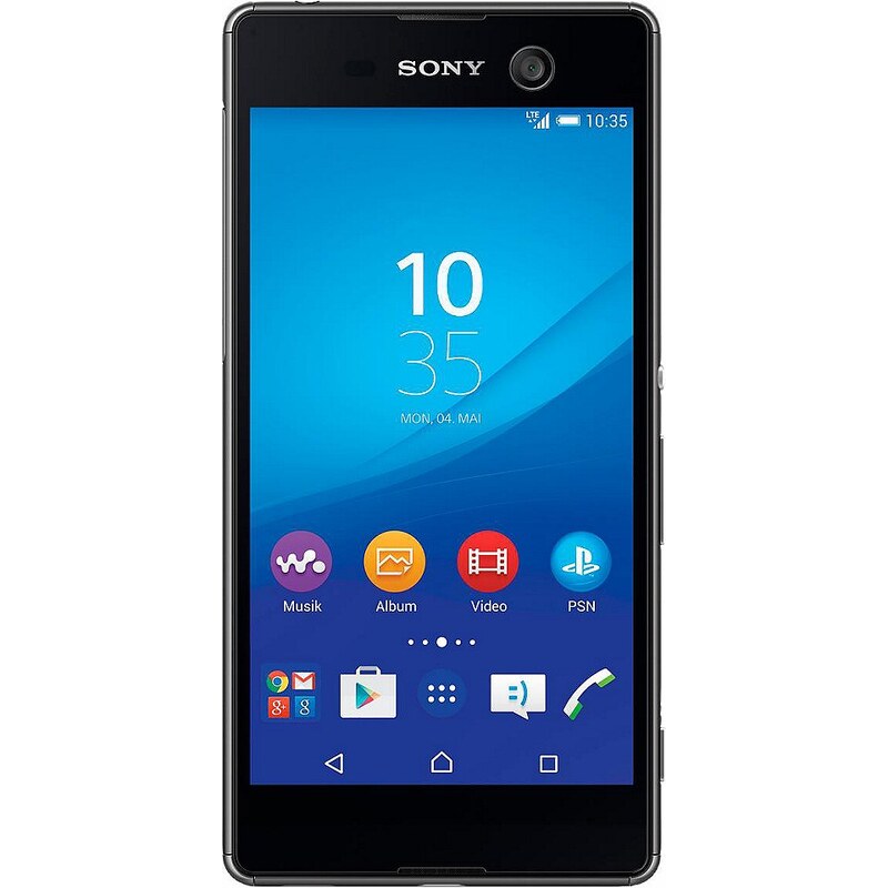 Sony Xperia M5 Smartphone, 12,7 cm (5 Zoll) Display, LTE (4G), Android 5.0, 21,5 Megapixel, NFC