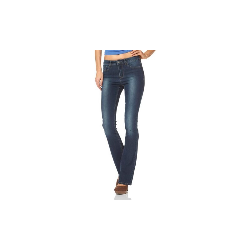 Damen Bootcut-Jeans High-Waist Arizona blau 17,18,19,20,21,22,76,80,84,88
