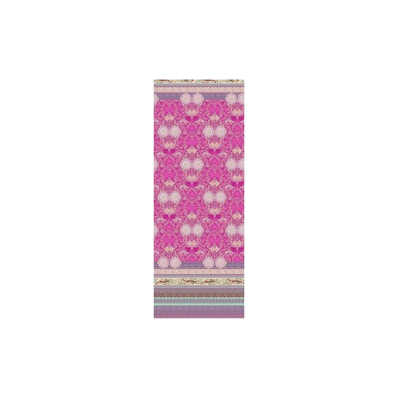 Bassetti Überwurf Loto mit floralen Elementen rosa 180x270 cm