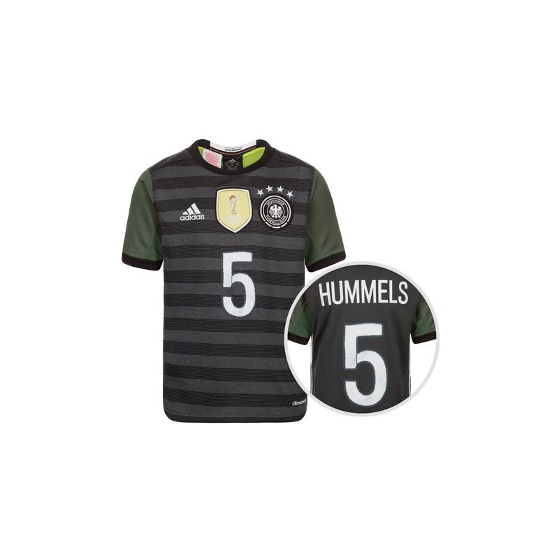 DFB Trikot Away Hummels EM 2016 Kinder adidas Performance grau 140 - S,164 - L,176 - XL