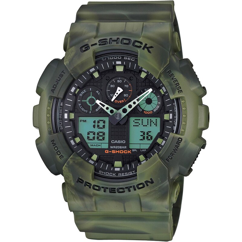 Casio G-Shock Herren-Armbanduhr GA-100MM-3AER