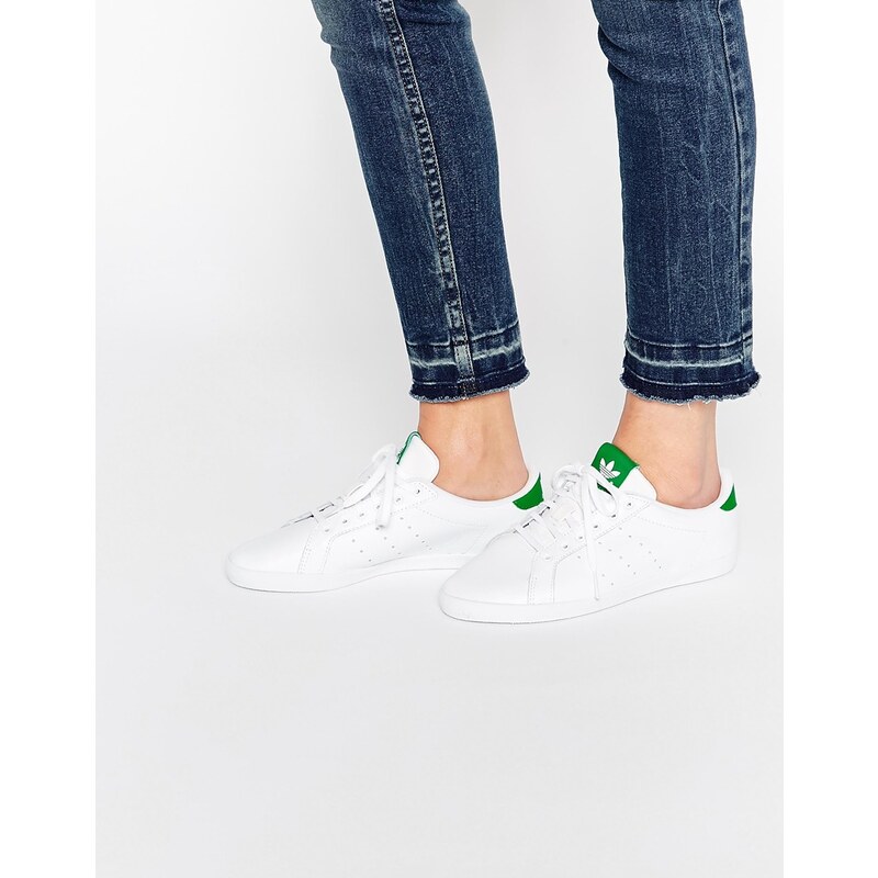 adidas Originals - Miss Stan - Sneakers in Weiß & Grün - Weiß