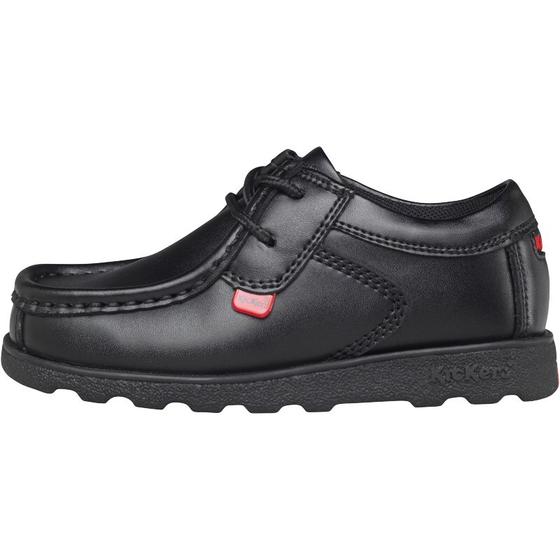 Kickers Jungen Fragma Leather Schuhe Black
