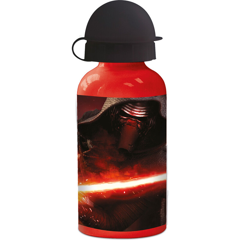 Star Wars-The Clone Wars Alu-Trinkflasche rot in Größe UNI für Jungen