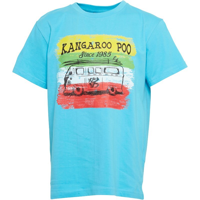 Kangaroo Poo Jungen T-Shirt Grün