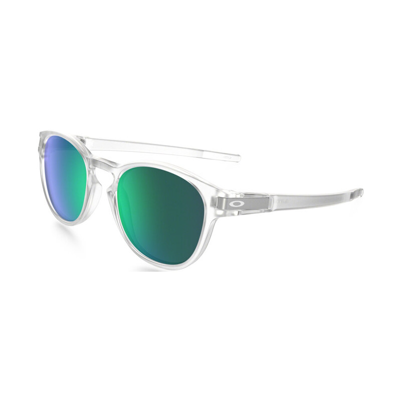 Oakley Latch Sonnenbrillen Sonnenbrille matte clear/ jade iridium