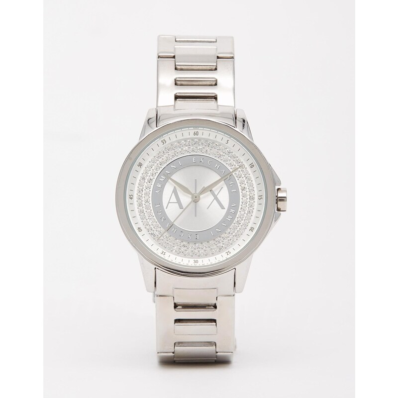 Armani Exchange - Lady Banks - Silberne Uhr, ax4320 - Silber