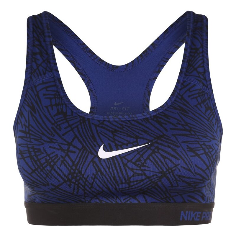 Nike Performance PRO CLASSIC SportBH deep royal blue/black/white