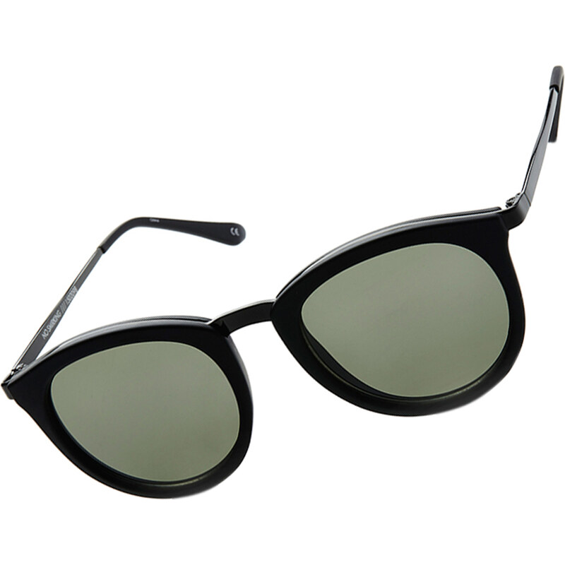 Le Specs No Smirking Sonnenbrille black rubber/khaki