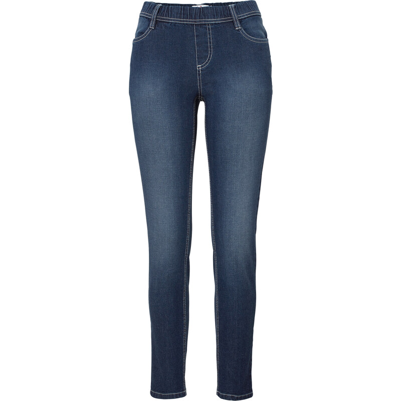 John Baner JEANSWEAR Jeans-Leggings in 7/8-Länge, Normal in schwarz für Damen von bonprix
