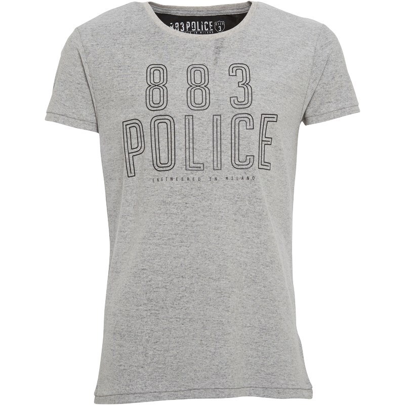 883 Police Herren Selby T-Shirt Grau