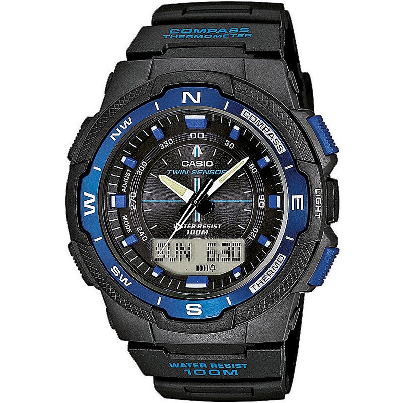Casio Collection, Chronograph, "SGW-500H-2BVER"