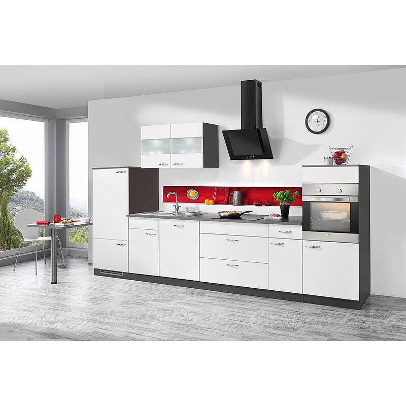 Küchenzeile mit E-Geräten »Dakota«, Breite 360 + 60 cm