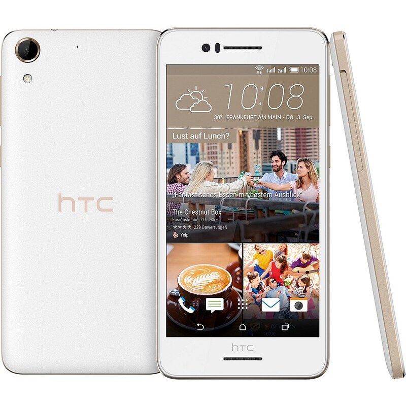 HTC Desire 728G classic Smartphone, 13,9 cm (5,5 Zoll) Display, Android 5.1 Lollipop, 13,0 Megapixel